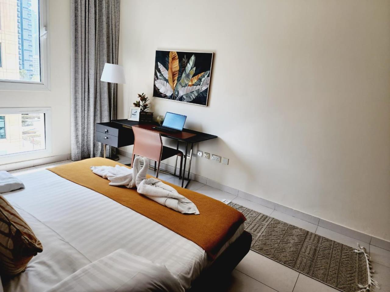 Lovely 1-Bedroom Apartment In The Heart Of Dubai Marina Zewnętrze zdjęcie